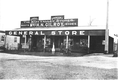 Gilroys General Store, Mary Valley Stores, Mrs H. N. Gilroy - donated by Pam Hopkins