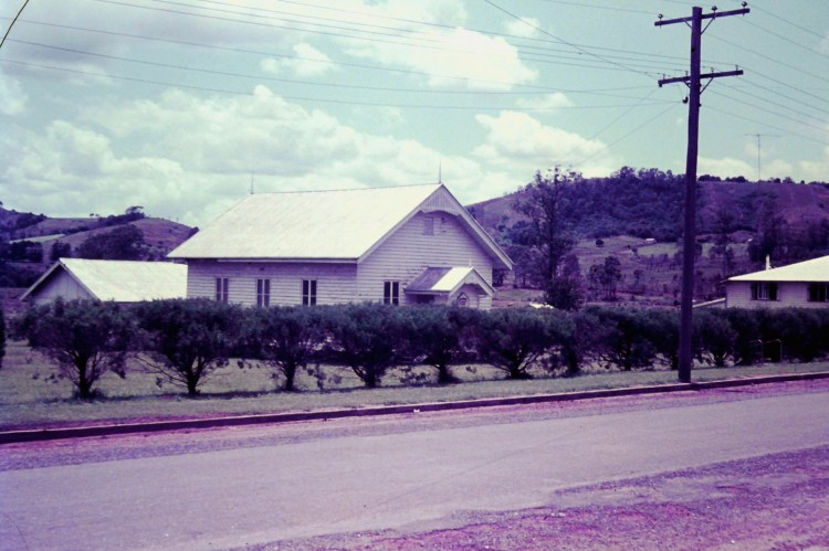 Amamoor Uniting Church, ca. 1970 - photo by John Kington