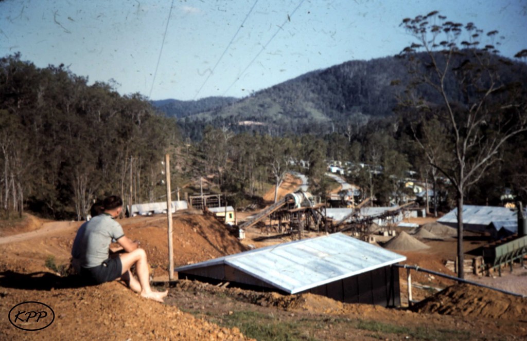 Borumba under construction - taken by Pauline and George Price - donated by Kaili Parker-Price