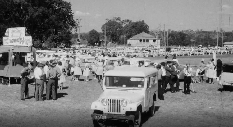 Imbil show 1966 - Originally a news broadcast on Wide Bay Television. This photo was taken from a film which was originally produced by WBQ 8 and was reproduced as 7 Extract from the Archives project. The project was supported by an innovation grant from the Library Board of Queensland. © 2020 Seven Network and Gympie Regional Libraries View details at: www.gympieregionalmemories.com