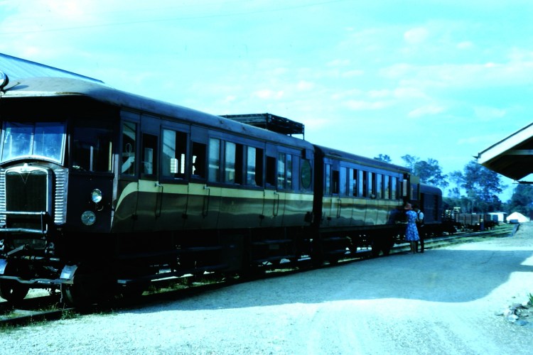 Mary Valley Rail Motor, ca 1970 - photo by John Kington - John Oxley Library, State Library of Queensland