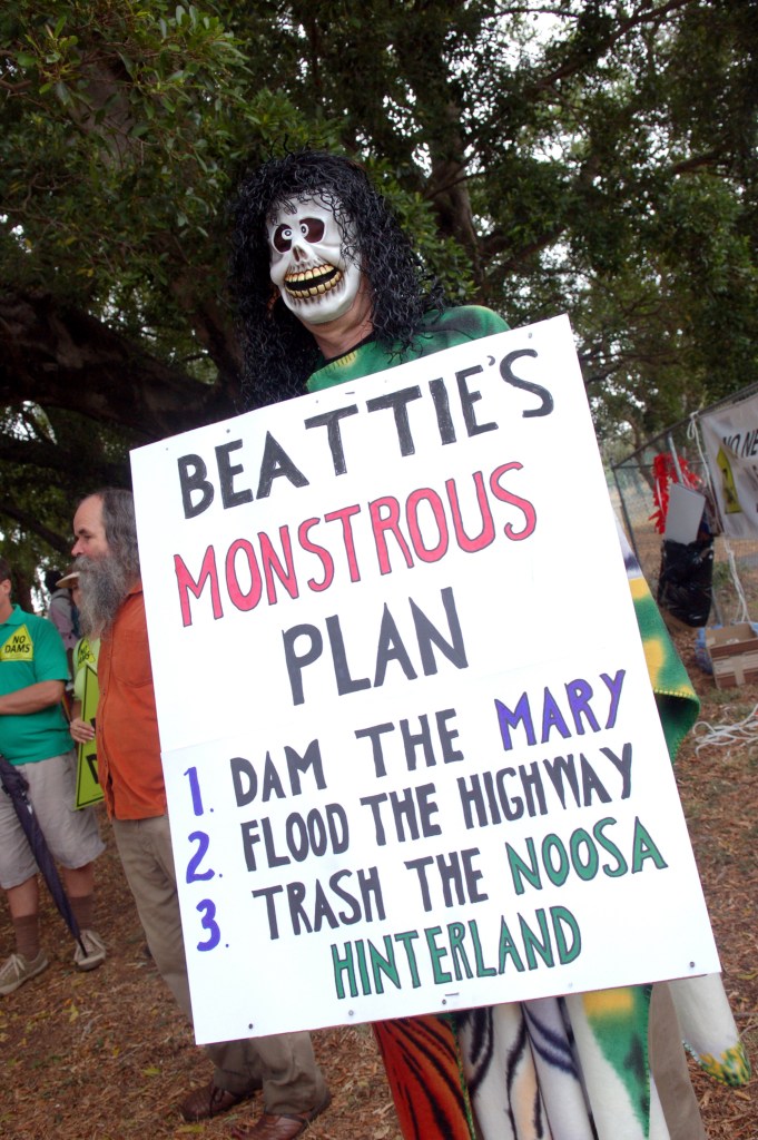 Traveston Dam protest - June 2006 - Gympie Times collection