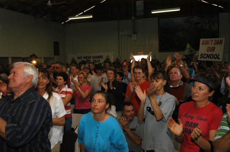 Traveston Dam protest - May 2006 - Gympie Times collection