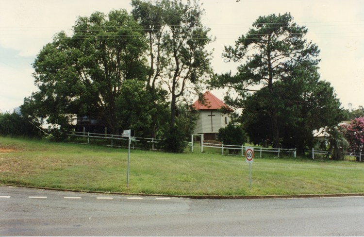 Church of England and Manse, Imbil, 1998, photo Ian Stehbens