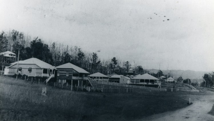 Yabba Road from Meyers Street corner looking south-west. / Source L Harris